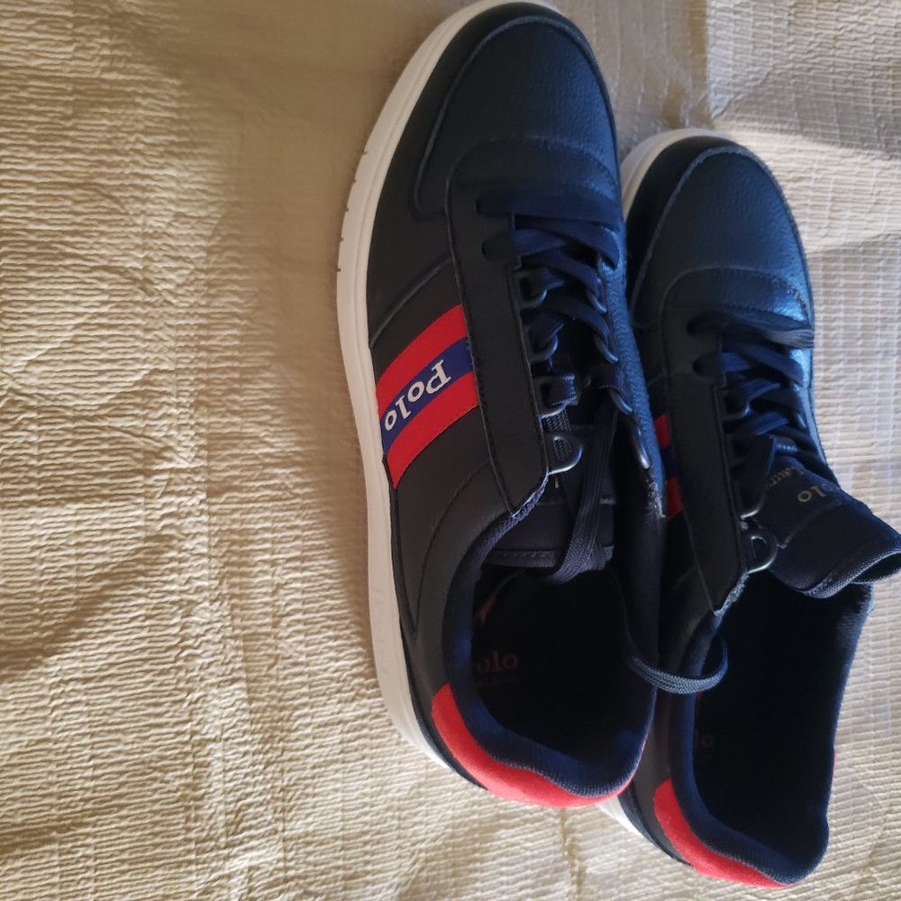 Polo court low top sneakers